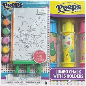 Easter Basket Gifts Paint and Chalk Activity Set - Multicolor NEW